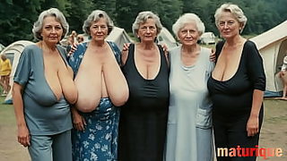 Old ladies with huge boobs